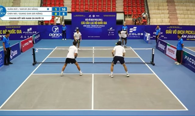 CHÚC MỪNG CẶP ĐÔI VÔ ĐỊCH ĐẾN TƯ LIÊN ĐOÀN PICKLEBALL ĐÀ NẴNG